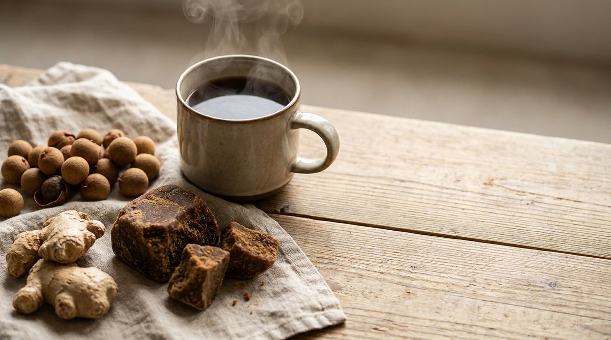 黑糖桂圓薑母茶 商品情境